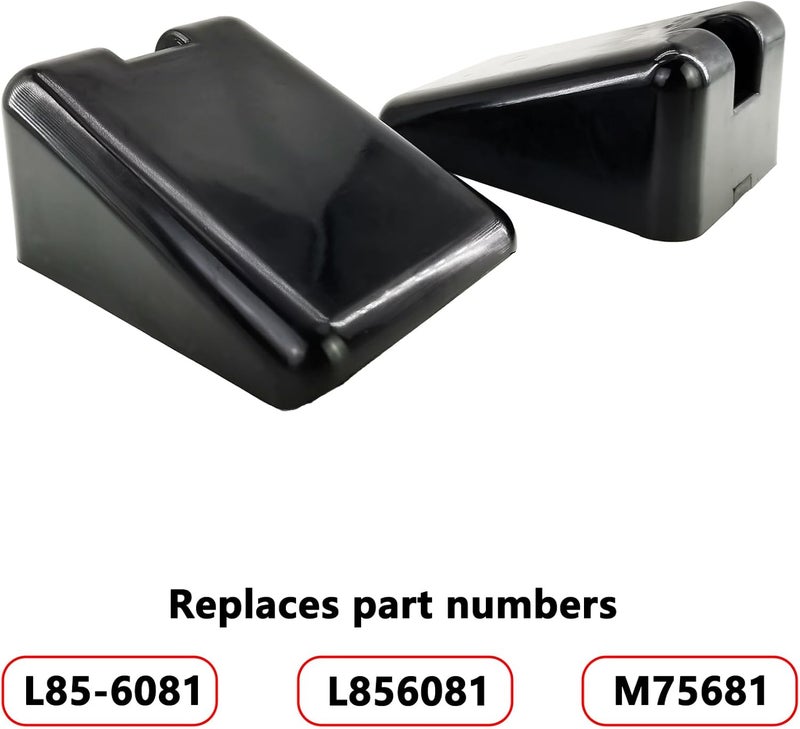 ZUVELLO L85-6081 M75681 Hood Bumper Support Fit For Peterbilt 567 579 Kenworth T680 T880 Semi Trucks, 2 Pack - Image 3